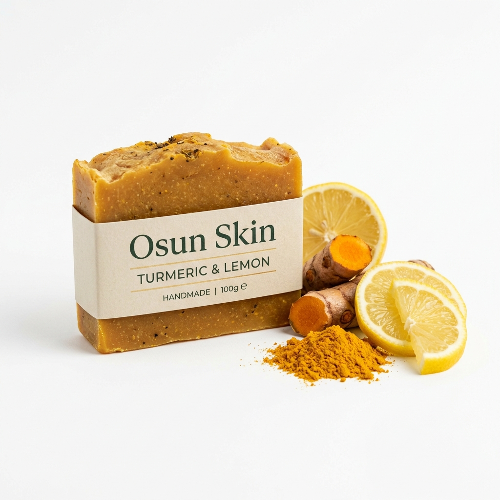 Lemon Turmeric Face Soap